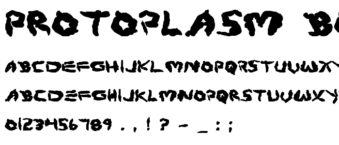 Protoplasm Bold font